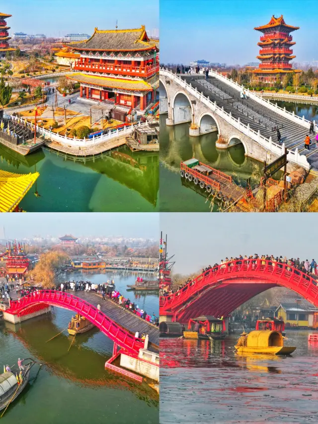 Once you enter the painting, you dream back a thousand years, you always have to go to Kaifeng, right?