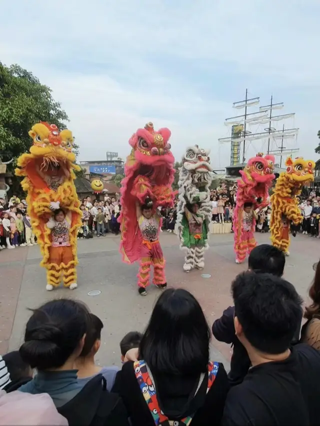 種草了很久順德長鹿旅遊休博園剛好趕上它們的春節期間有好多活動