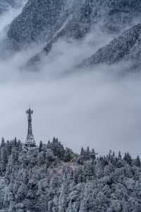 南方小土豆，被武功山雪景美翻