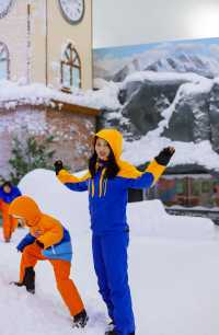 夏日清涼遛娃｜終於在深圳實現玩雪自由啦～