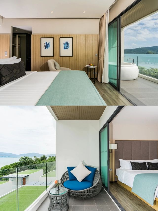 普吉島可以躺在床上看日落的海邊酒店
