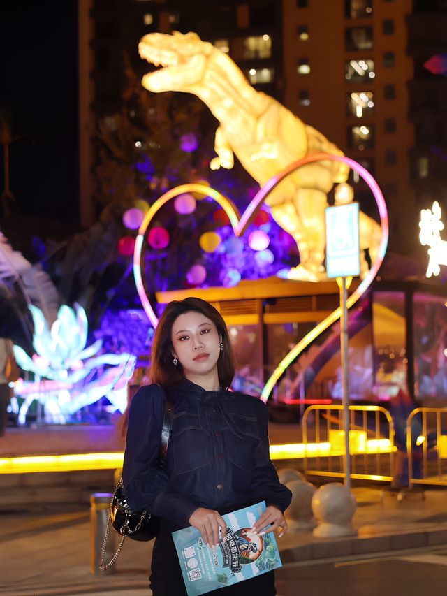 四海城又又又搞事了｜恐龍花燈