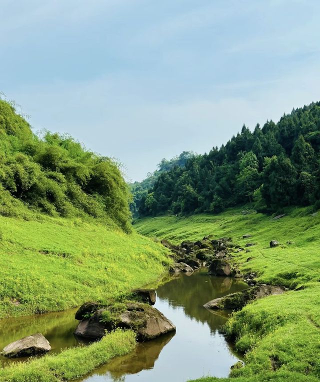 這不是遙遠的新疆，而是重慶的露營勝地！