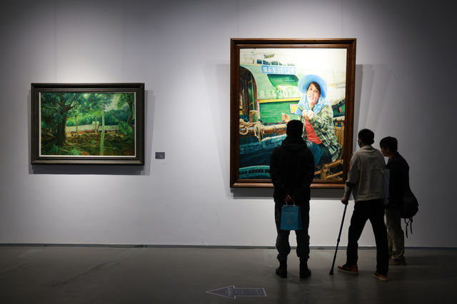 中外繪畫交流展《融合》於今日藝術彙展出