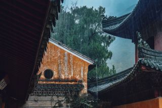 國清寺～這裡的雨是我見過最有禪意的