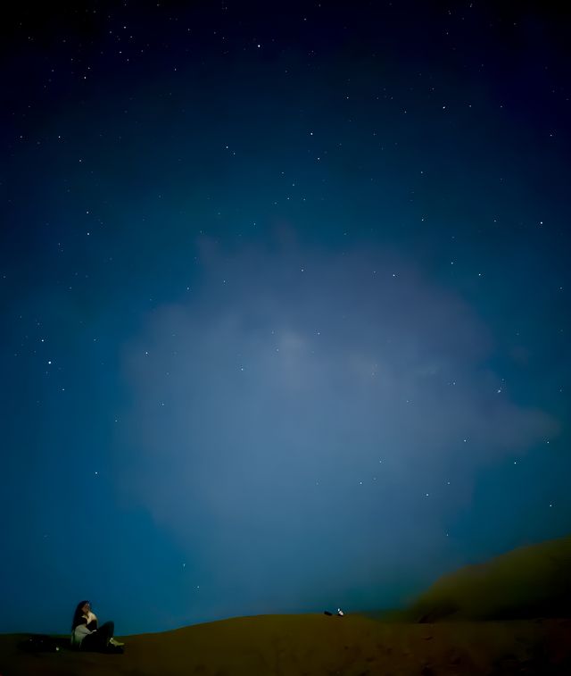 敦煌鳴沙山月牙泉，騎駱駝大合唱看星空||