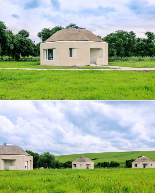 住進科爾沁草原深處綠色片地自然野宿