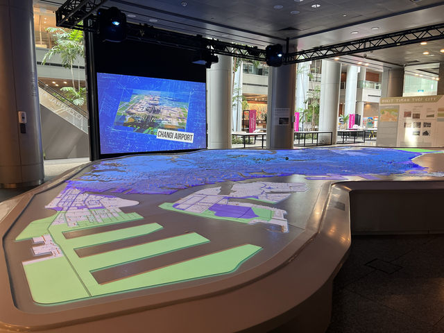 新加坡城市規劃展覽館——城市探索