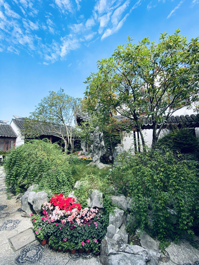 江蘇黎里·黎里古鎮端木園。
