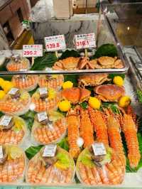 台北魚市場的夜晚魅力 🌙🦐
