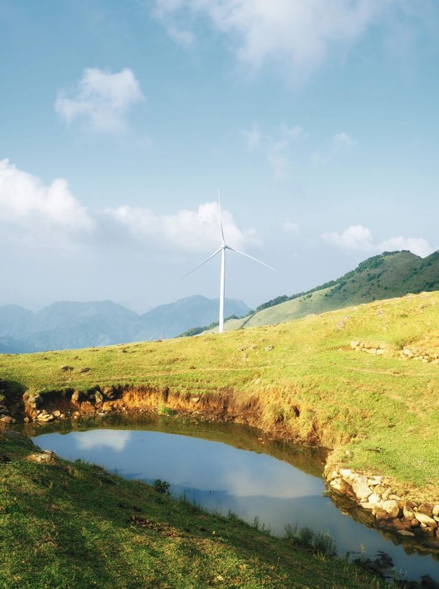 《廣西小眾露營地——北流四勝頂，邂逅自然之美》。
