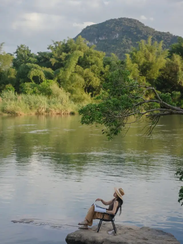 陽朔！獨享一線絕美河景的民宿！