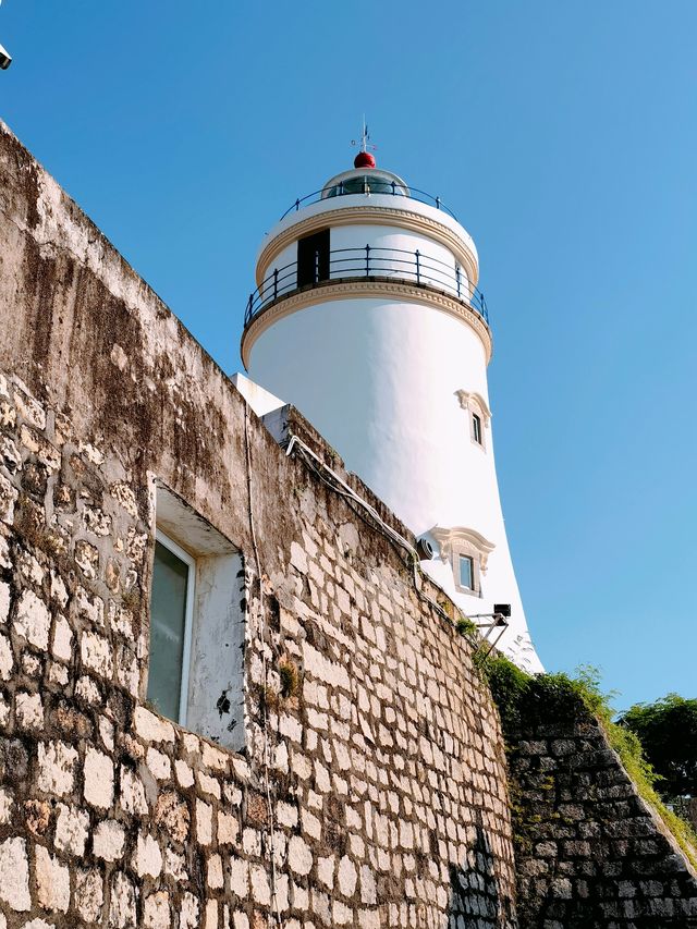 澳門東望洋炮台及燈塔。