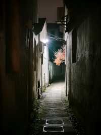 楓橋老街夜景：古韻新光中的沉醉
