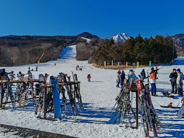 冬季遊山梨縣清泉寮
