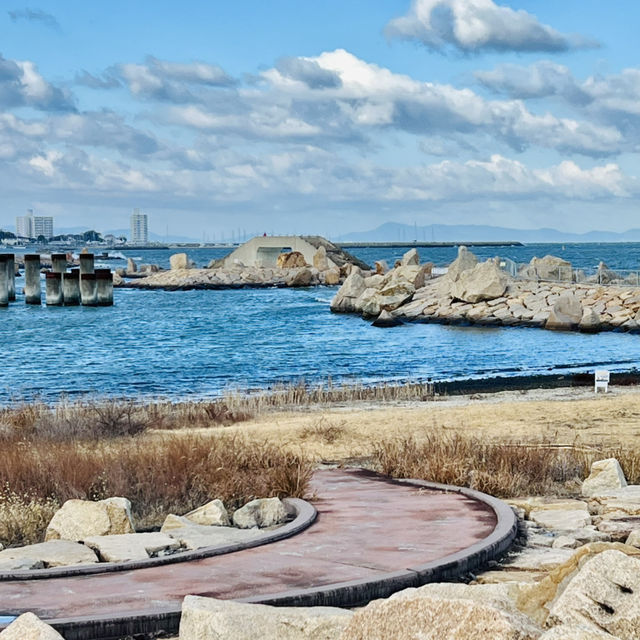 打卡日本大阪阪南里海公園