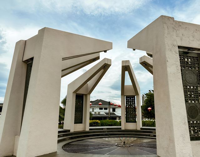 古晉馬中友誼公園｜中馬文化交融的獨特景觀