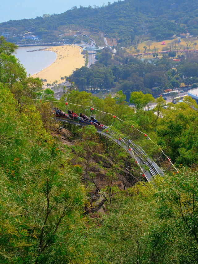 🎢 珠海的歡樂天地 - 景山公園與索道 🎢