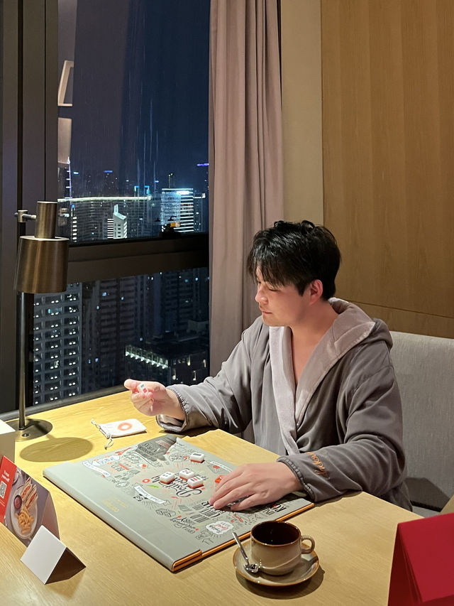 這間酒店我可以住一百次