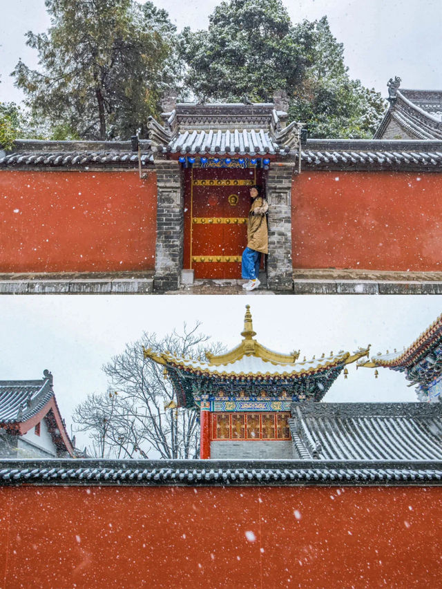 有多少人在等一場西安的大雪，雪落滿長安～