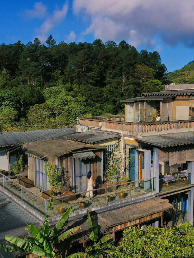 瓊中山系民宿，住喺呢度可以活到100歲吧！