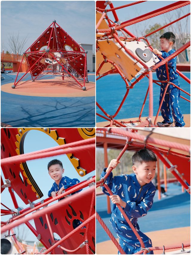 講清楚桃浦中央綠地嘅免費兒童樂園