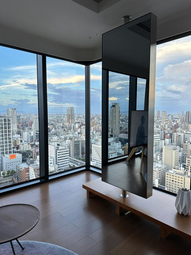 日本大阪W酒店：房間景色的夢幻之境
