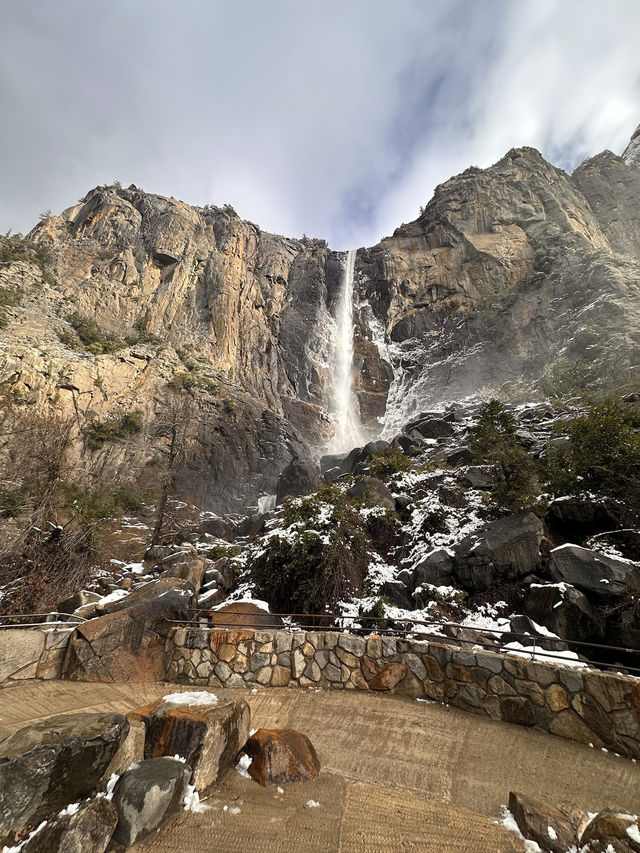 📍Bridalveil Falls - A Natural Wonder, The Sheer Force Of Water 🏞️