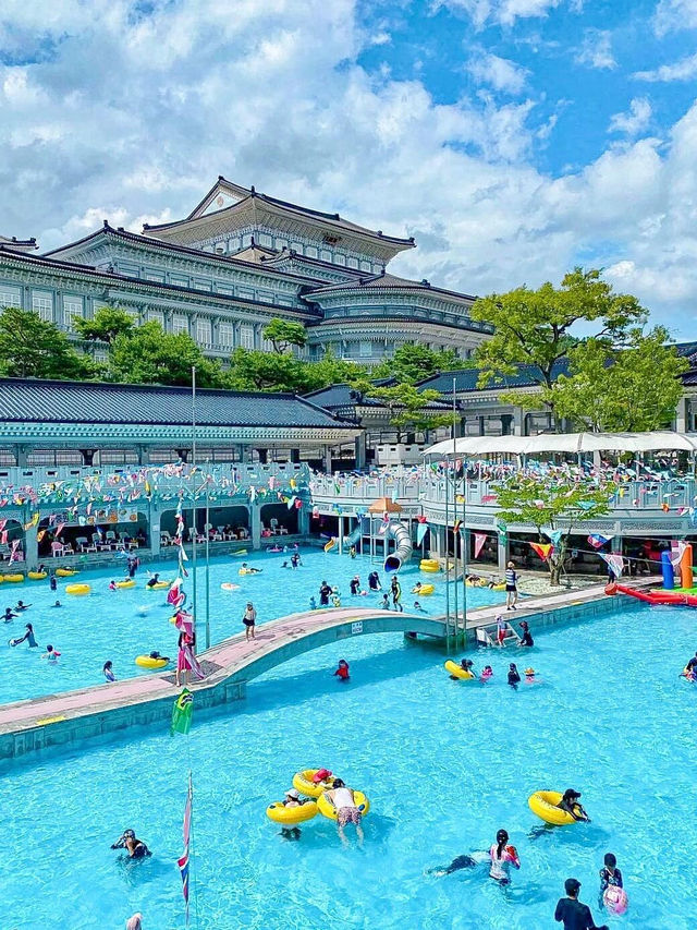 哇塞！忠清北道堤川大學水上樂園超好玩