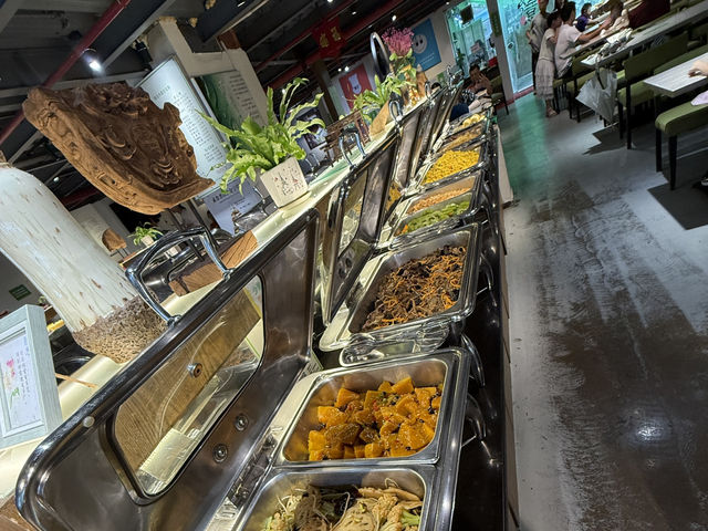 中山石岐，萬物生素食館，平宜高質素的素食自助餐