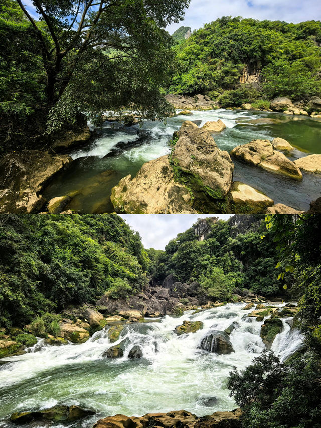 亞洲第一瀑！黃果樹瀑布嘅震撼瞬間，親眼見先明乜嘢叫「飛流直下」