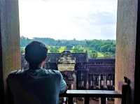 The Sacred Summit: Ascending to Angkor Wat's Second Floor Sanctuary