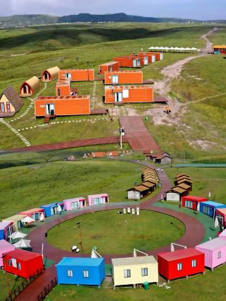 Guizhou's Hidden Gem! Ertaipo Grassland Wooden Cabins + Healing Sea of Clouds