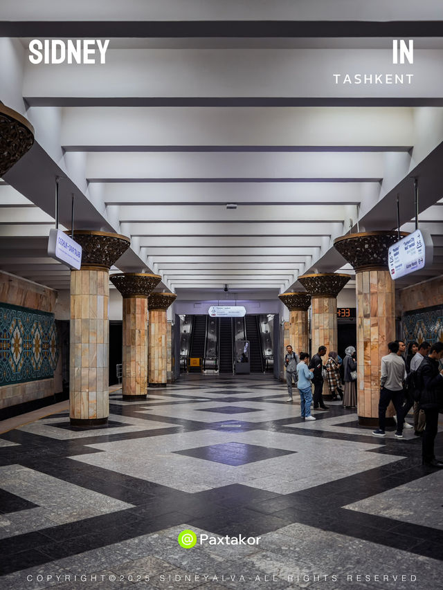 蘇聯美學的延續 | 塔什乾地鐵站巡禮