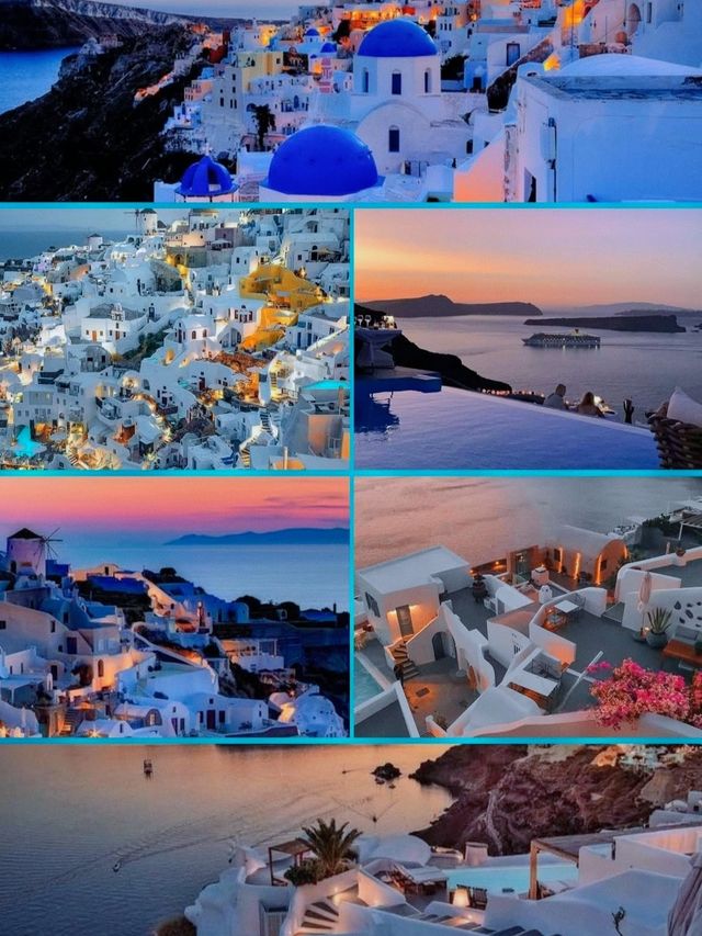 希臘聖托里尼藍白夢境 落日香檳浪漫打卡攻略
