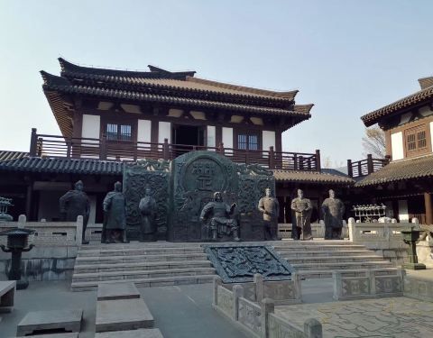 項王故里(The Ancestral Home of Xiang Wang),別稱為梧桐巷,位於江蘇 項王故里(The Ancestral Home of Xiang Wang),別稱為梧桐巷,位於江蘇