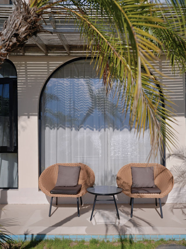 為了這個大露台，住到了這間270度海景房！