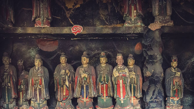 首次曝光，99%的人沒見過—明代道教全堂塑像