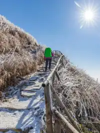 冬季武功山到底多美 不去看看嗎