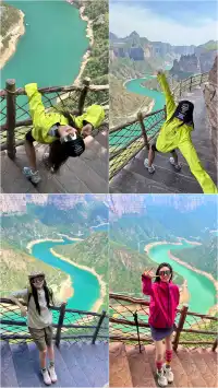 寶泉遊龍灣打卡合集 掛壁棧道