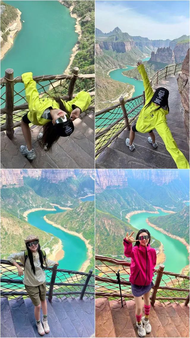 寶泉遊龍灣打卡合集 掛壁棧道 寶泉遊龍灣打卡合集 掛壁棧道