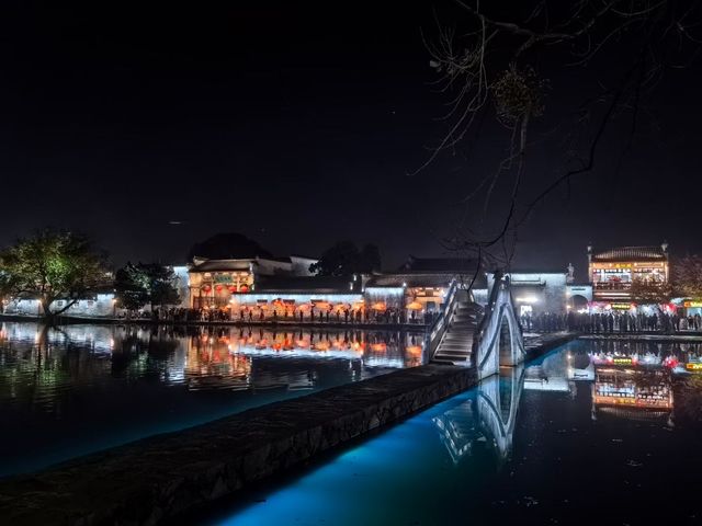 水墨宏村邂逅徽派建築的浪漫之夜 水墨宏村邂逅徽派建築的浪漫之夜