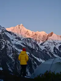 徒步plog|三天的卡瓦格博之心,美得太超過了