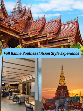 Stay one day at this hotel in Gaozhuang and experience the full Southeast Asian charm