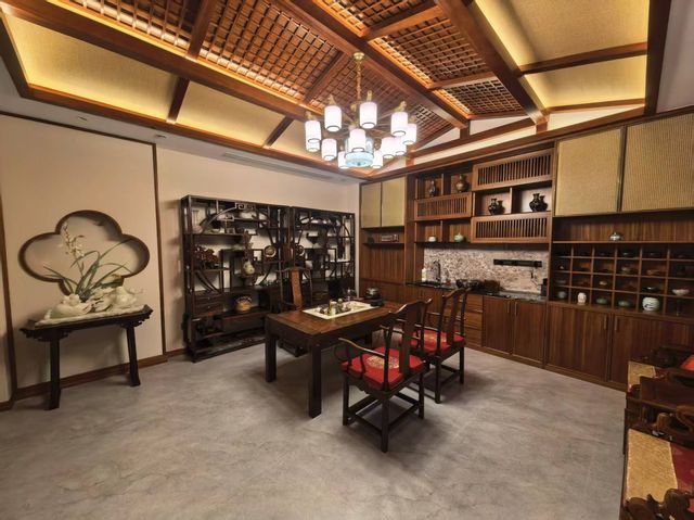 大同古城金絲楠大床四合院絕了