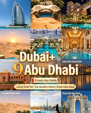 Dubai + Abu Dhabi accommodation guide | Couples, families, and desert vacations covered