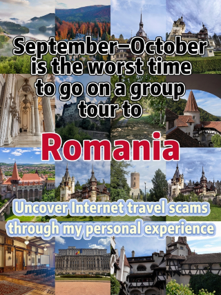 Don't book a group tour! Romania DIY trip in September–October, a guide to avoiding pitfalls