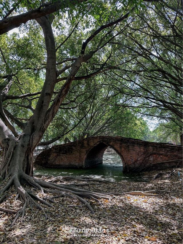 วัดบรมพุทธาราม และสะพานป่าดินสอ🪴