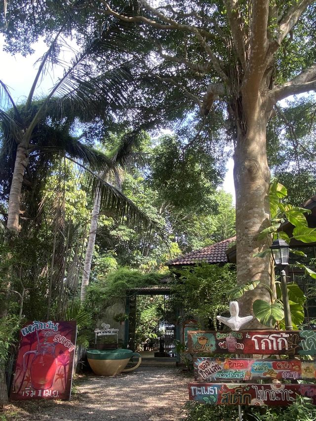 🏡สวนภัทรภร ติดใจคาเฟ่บ้านสวนสุดธรรมชาติ🦋☀️🍀