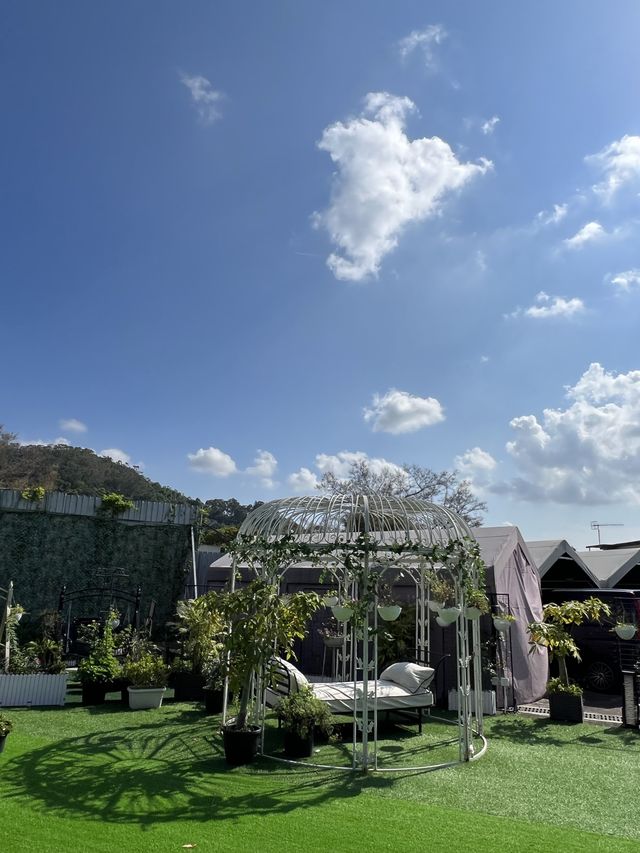 香港打卡🍀元朗錦田打卡花園cafe